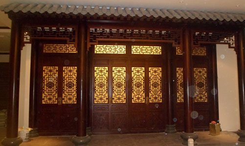 南开传统仿古门窗浮雕技术制作方法