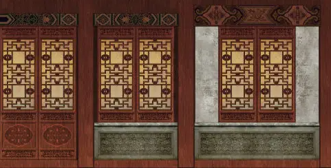南开隔扇槛窗的基本构造和饰件